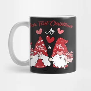 Our first christmas as mr and mrs xmas 2022 Mug